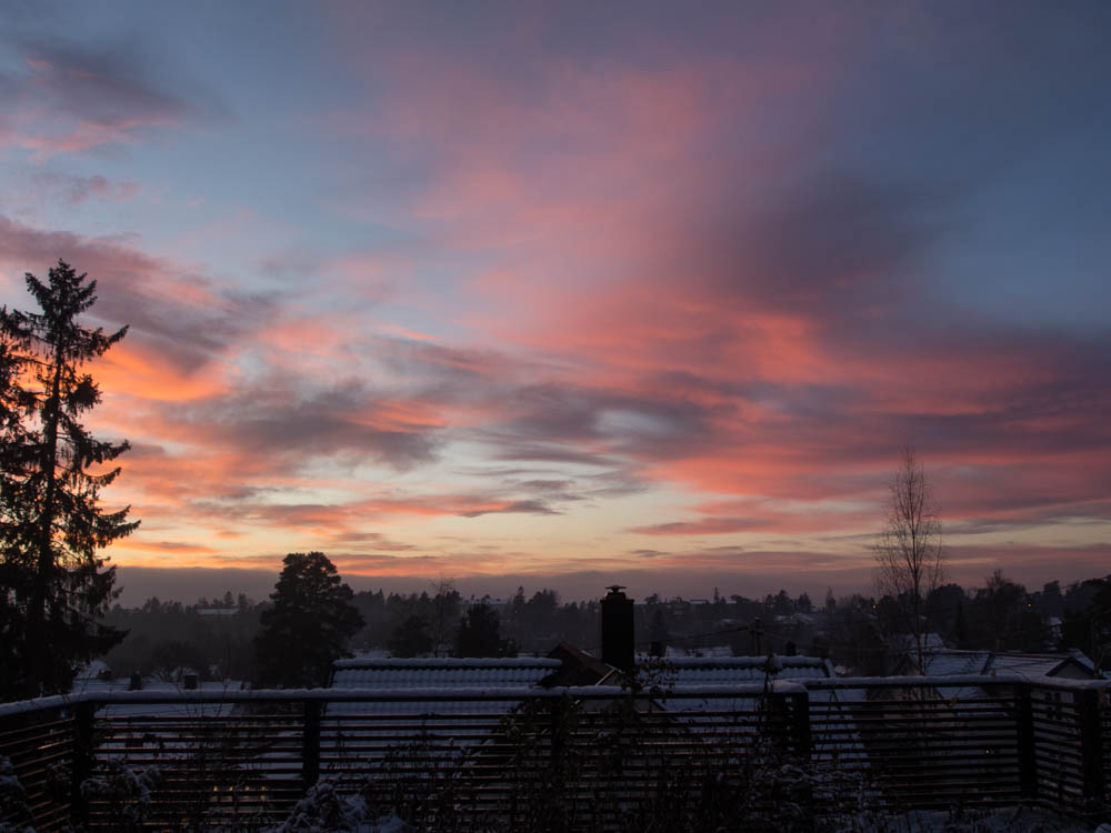 solnedgang